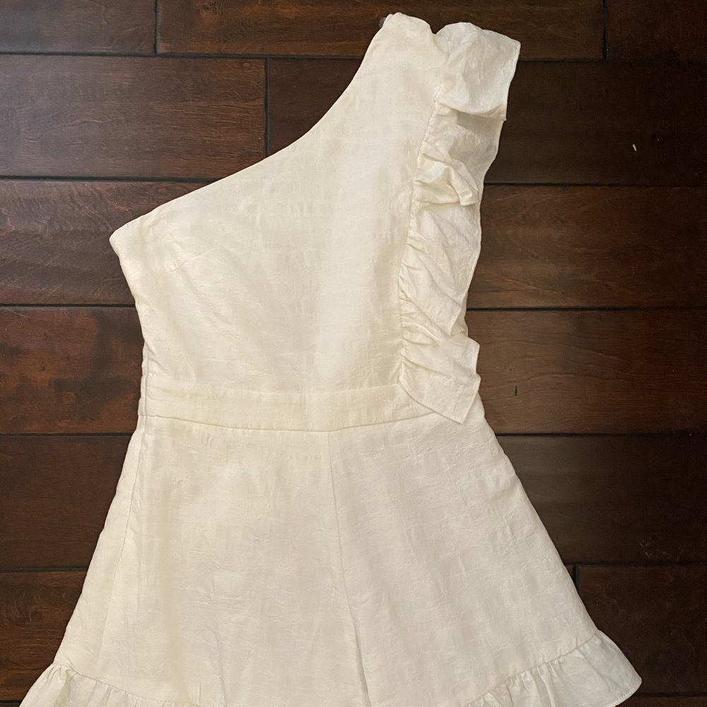 One Shoulder Romper